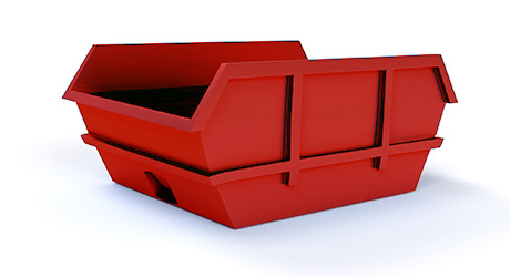 Röd container
